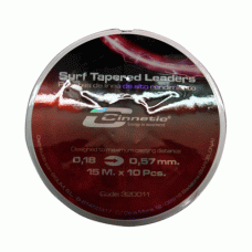 Surf Tapered Leaders Cinnetic Red